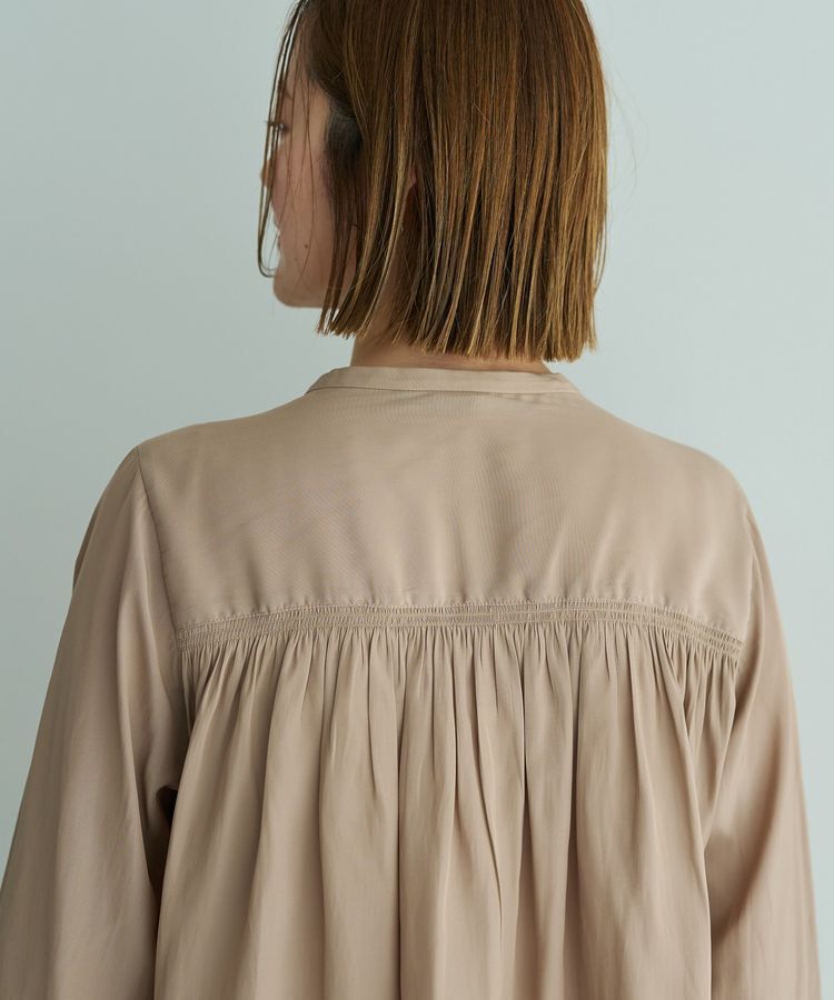 YECCA VECCA「ギャザーブラウス」|シャツ・ブラウス|