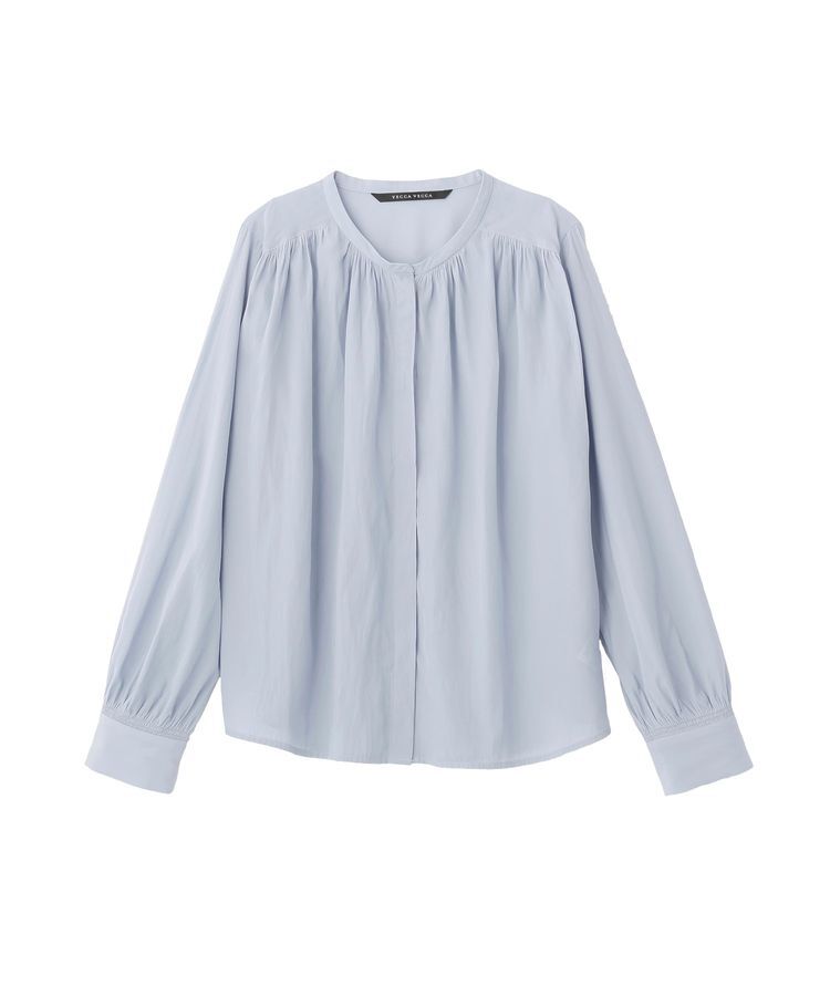 YECCA VECCA「ギャザーブラウス」|シャツ・ブラウス|