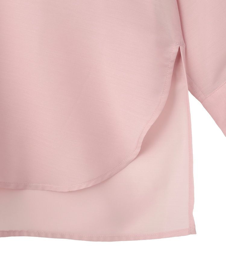 YECCA VECCA「バック釦シアーシャツ」|シャツ・ブラウス|