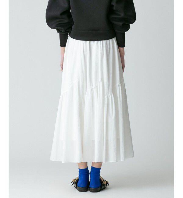 allureville「◇バイヤス切替ギャザースカート」|スカート|