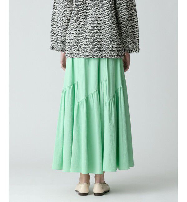 allureville「◇バイヤス切替ギャザースカート」|スカート|