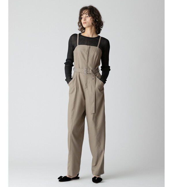 allureville「ウールデニムオールインワン」|オールインワン|