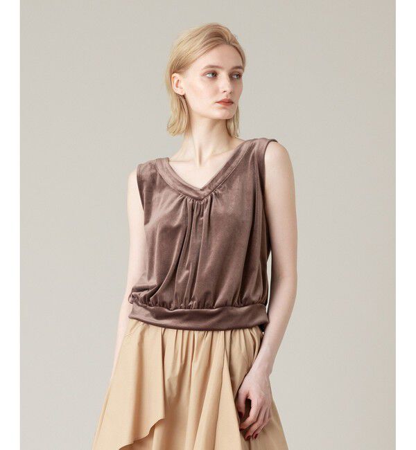 LOULOU WILLOUGHBY「【LOULOU WILLOUGHBY】ベロア2WAYプルオーバー」|その他|