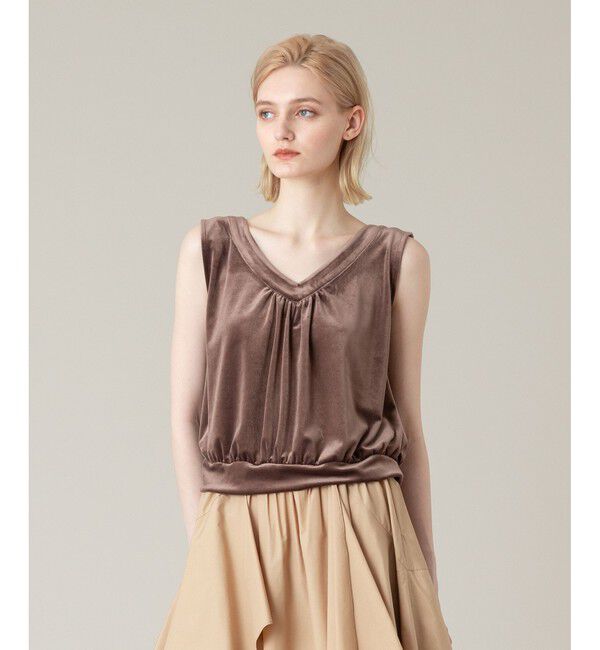 LOULOU WILLOUGHBY「【LOULOU WILLOUGHBY】ベロア2WAYプルオーバー」|その他|