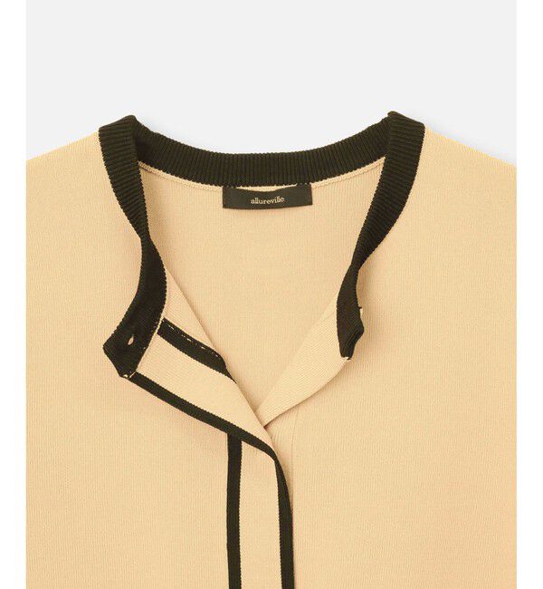 allureville「◇ ハイショクポケットクルーカーディガン」|カーディガン|