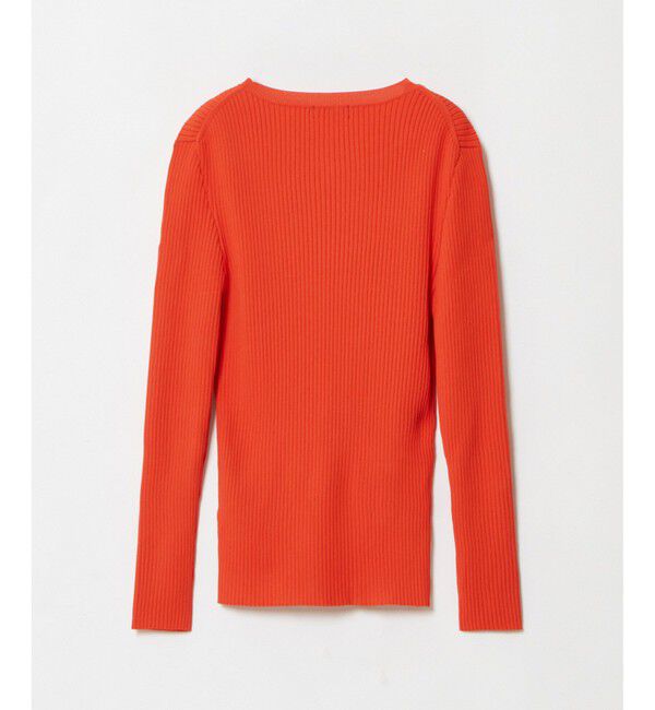 allureville「リブキリカエデザインプルオーバー」|ニット・セーター|