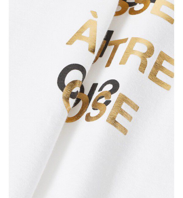 allureville「メタリックレイヤードロゴＴシャツ」|その他|