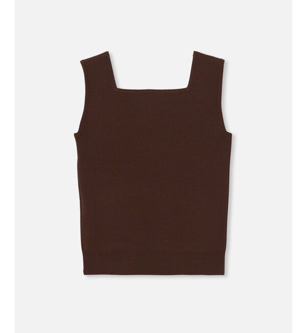 LOULOU WILLOUGHBY「◇【LOULOU WILLOUGHBY】スクエアタンク」|ニット・セーター|