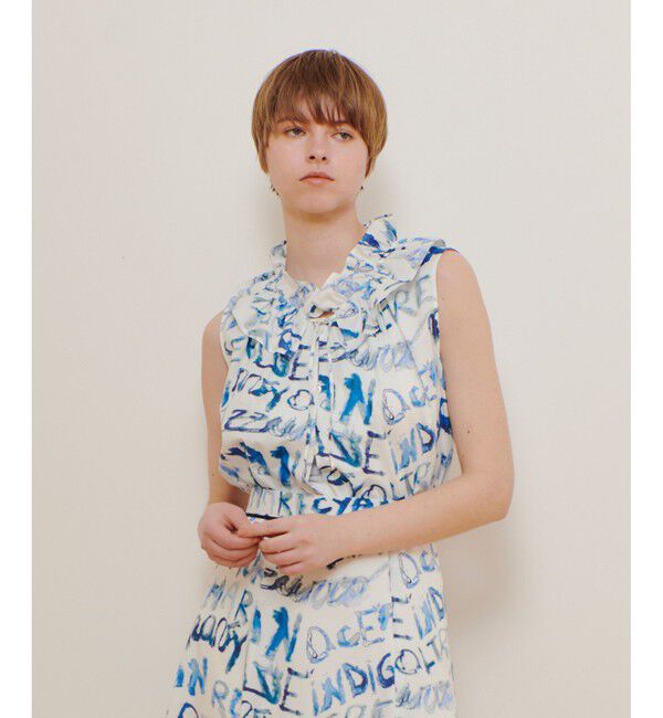 allureville「PONTOGLIOフリルカラーブラウス」|シャツ・ブラウス|