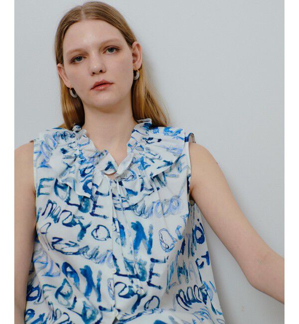 allureville「PONTOGLIOフリルカラーブラウス」|シャツ・ブラウス|