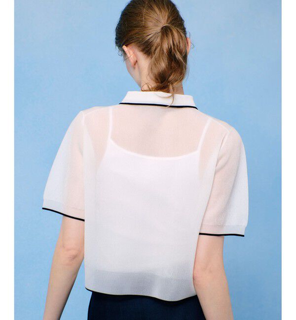 LOULOU WILLOUGHBY「【LOULOU WILLOUGHBY】シアーカノコポロ」|ニット・セーター|