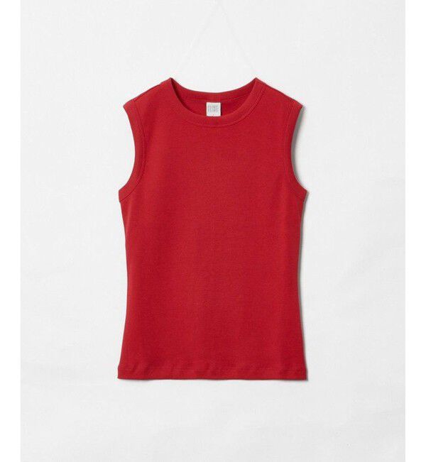 allureville「【FLORE FLORE(フローレフローレ)】ESME TANK」|Tシャツ・カットソー|レッド