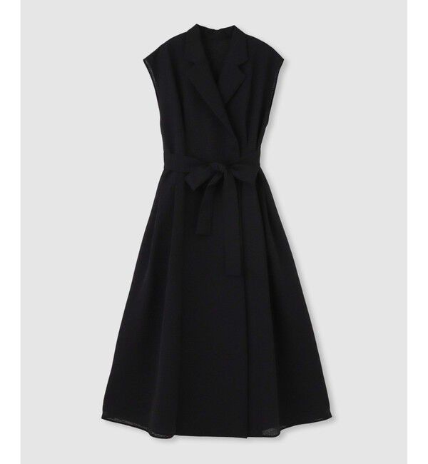 LOULOU WILLOUGHBY「【LOULOU WILLOUGHBY】シアージャガードテーラーワンピース」|ワンピース|