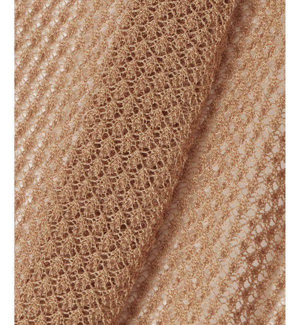 LOULOU WILLOUGHBY「【LOULOU WILLOUGHBY】柄編みニットブルゾン」|カーディガン|