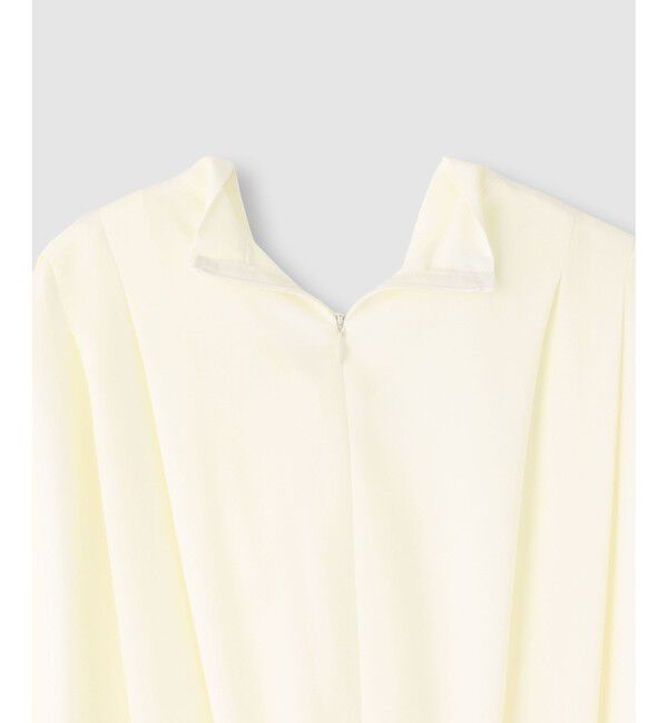 allureville「ボウタイタックフレンチスリーブブラウス」|シャツ・ブラウス|