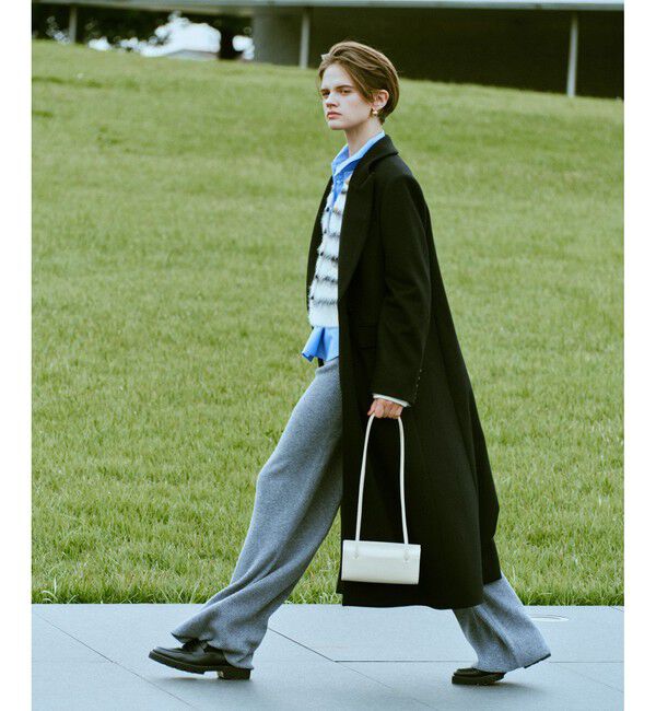 allureville「カシミヤ混ロングチェスターコート」|チェスターコート|