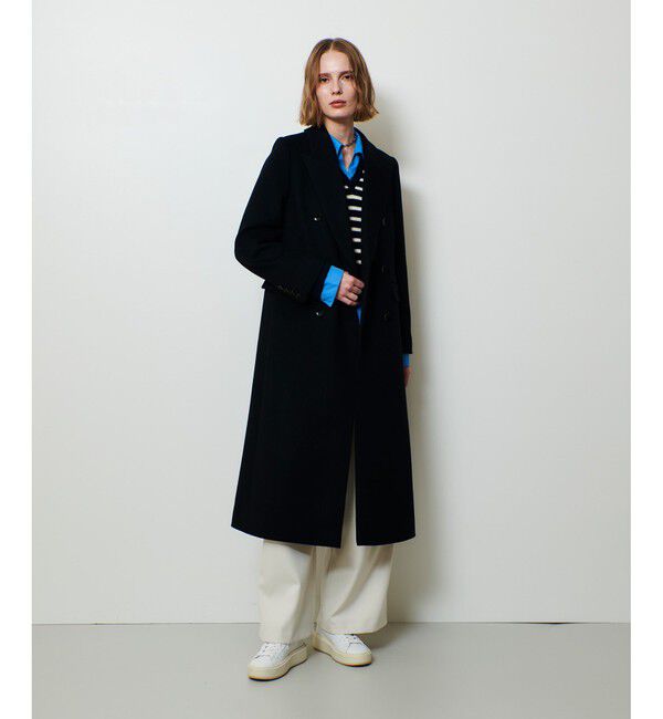 allureville「カシミヤ混ロングチェスターコート」|チェスターコート|