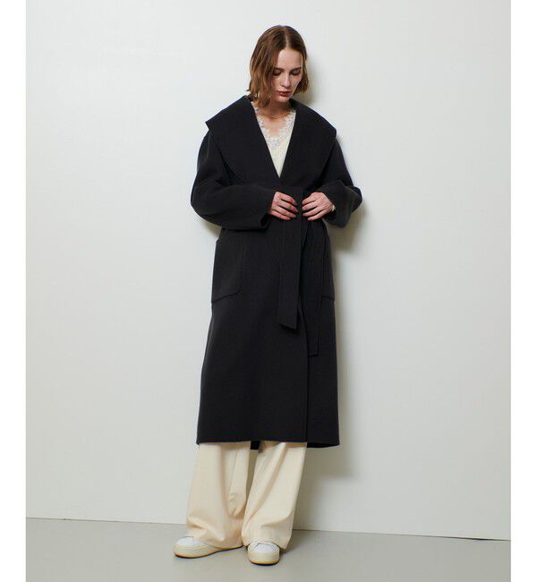 allureville「カシミヤ混リバーショールコート」|その他|