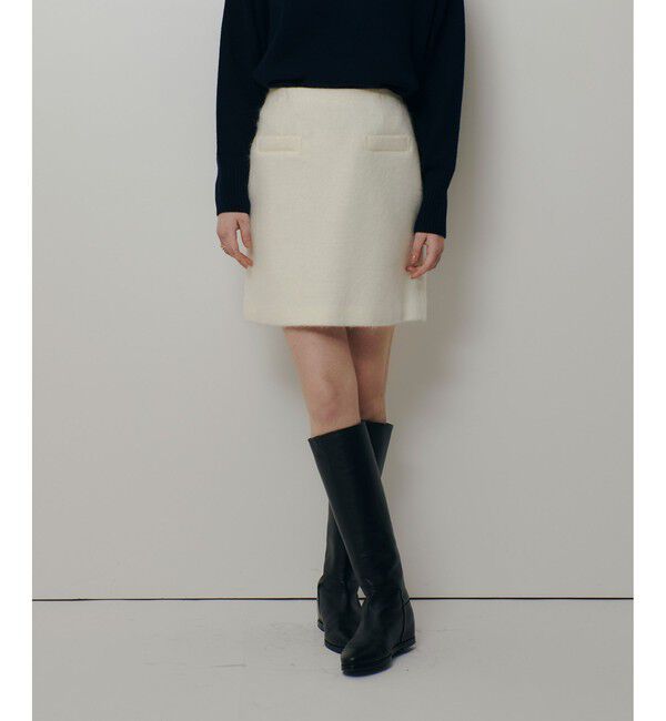 allureville「◇モヘヤシャギーミニスカート」|スカート|