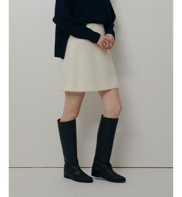 allureville「◇モヘヤシャギーミニスカート」|スカート|