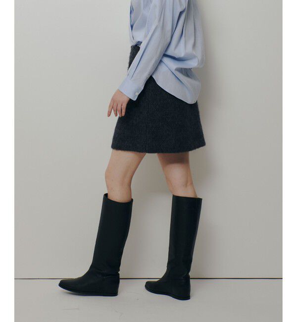 allureville「◇モヘヤシャギーミニスカート」|スカート|