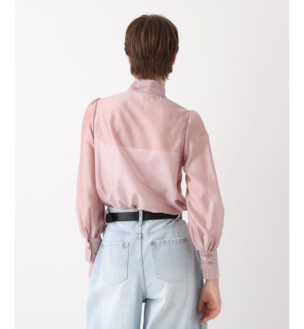 allureville「オーガンザボウブラウス」|シャツ・ブラウス|