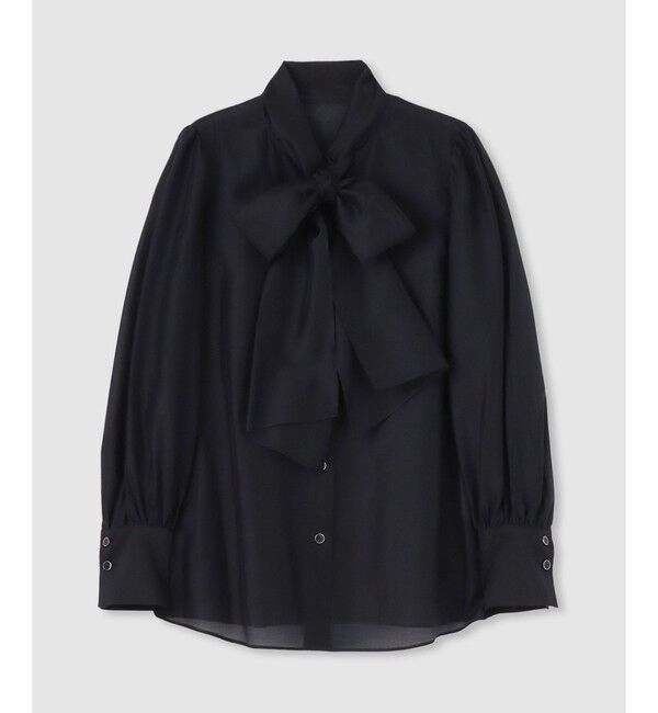 allureville「オーガンザボウブラウス」|シャツ・ブラウス|