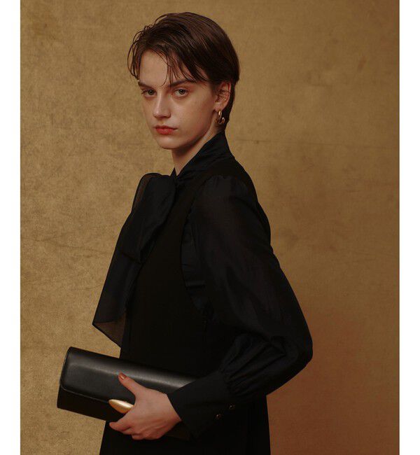 allureville「オーガンザボウブラウス」|シャツ・ブラウス|