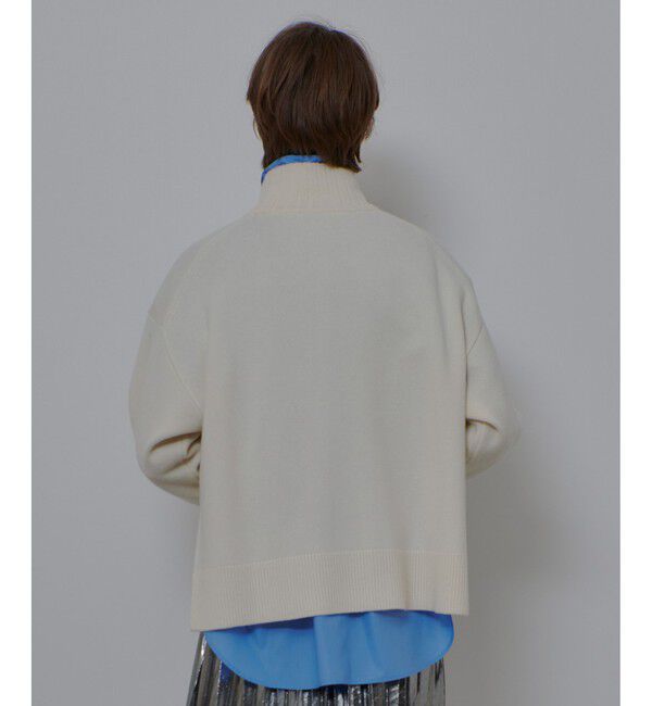 allureville「メリノウールオーバーサイズタートル」|ニット・セーター|