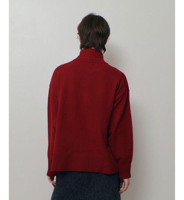 allureville「メリノウールオーバーサイズタートル」|ニット・セーター|