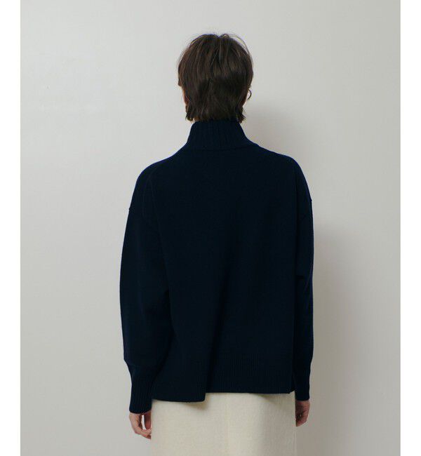 allureville「メリノウールオーバーサイズタートル」|ニット・セーター|