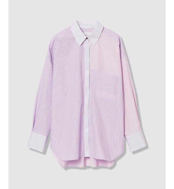 allureville「クレイジーストライプシャツ」|シャツ・ブラウス|