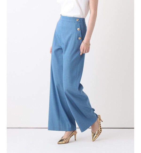 allureville「デニムライクマリンパンツ」|チノ|