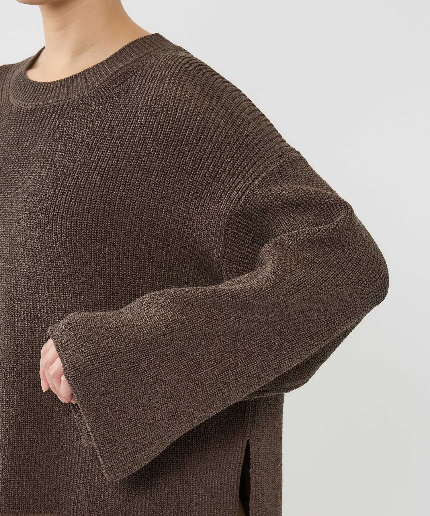 BABYLONE「カタアゼニットプルオーバー」|ニット・セーター|