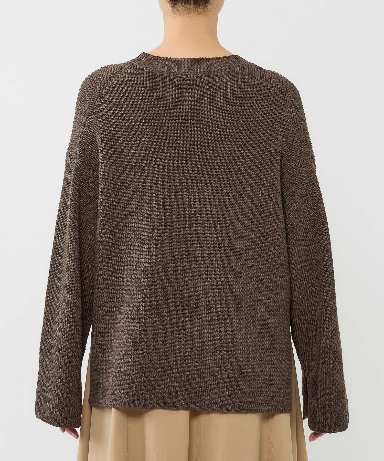 BABYLONE「カタアゼニットプルオーバー」|ニット・セーター|