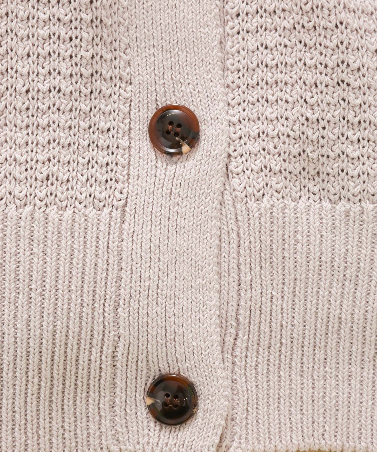 BABYLONE「編み柄ニットカーデ」|ニット・セーター|