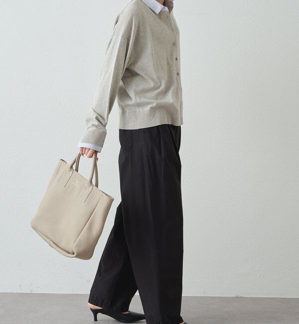  「【リニューアル/M・Lサイズあり】高密度コットン製品染めコクーンパンツ」|その他|