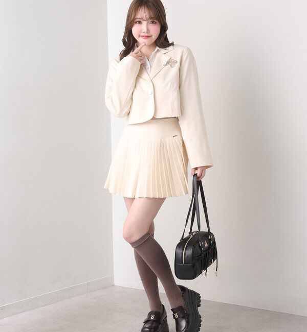  「【SMサイズ展開あり】細プリーツミニスカート/WEB限定リバイバル」|スカート|