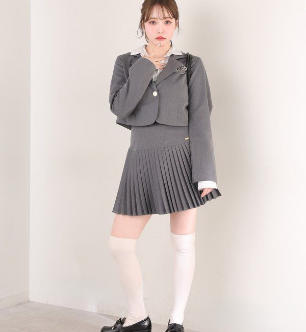  「【SMサイズ展開あり】細プリーツミニスカート/WEB限定リバイバル」|スカート|