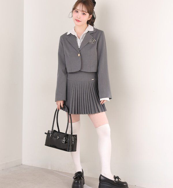  「【SMサイズ展開あり】細プリーツミニスカート/WEB限定リバイバル」|スカート|