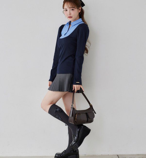  「【SMサイズ展開あり】細プリーツミニスカート/WEB限定リバイバル」|スカート|