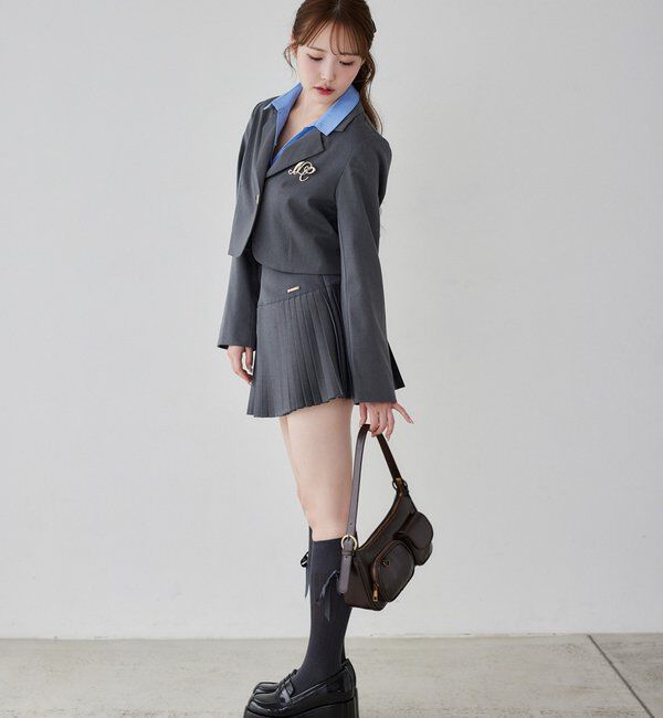  「【SMサイズ展開あり】細プリーツミニスカート/WEB限定リバイバル」|スカート|