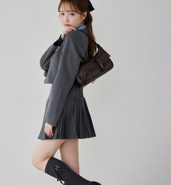  「【SMサイズ展開あり】細プリーツミニスカート/WEB限定リバイバル」|スカート|