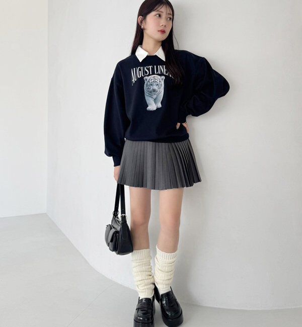  「【SMサイズ展開あり】細プリーツミニスカート/WEB限定リバイバル」|スカート|