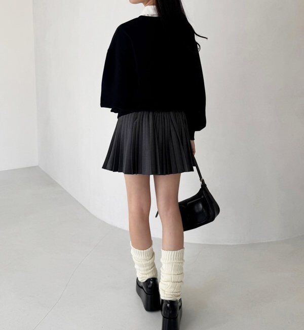  「【SMサイズ展開あり】細プリーツミニスカート/WEB限定リバイバル」|スカート|