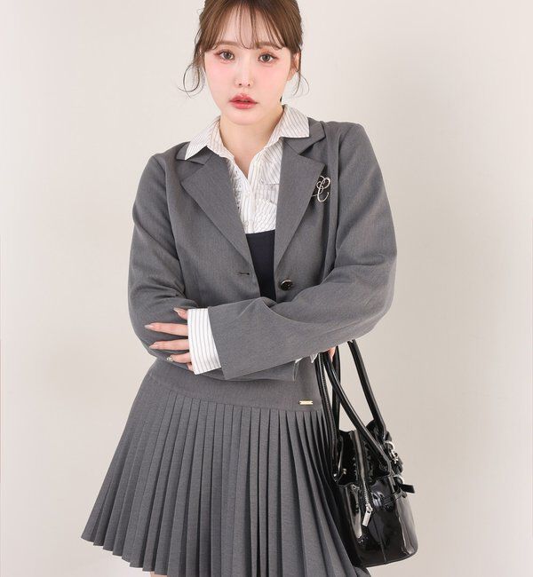  「【SMサイズ展開あり】細プリーツミニスカート/WEB限定リバイバル」|スカート|