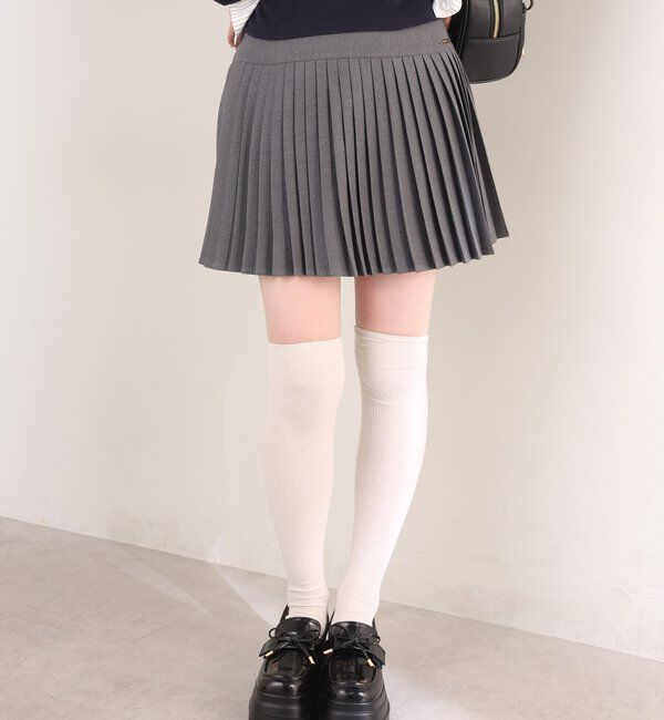  「【SMサイズ展開あり】細プリーツミニスカート/WEB限定リバイバル」|スカート|
