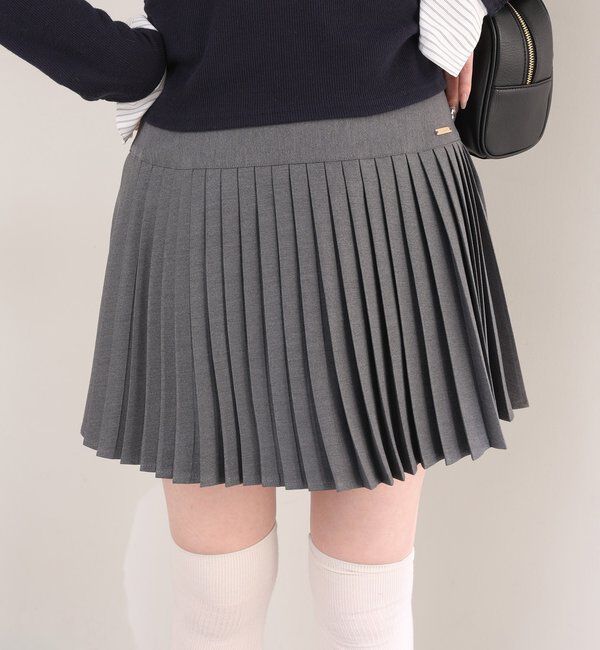  「【SMサイズ展開あり】細プリーツミニスカート/WEB限定リバイバル」|スカート|