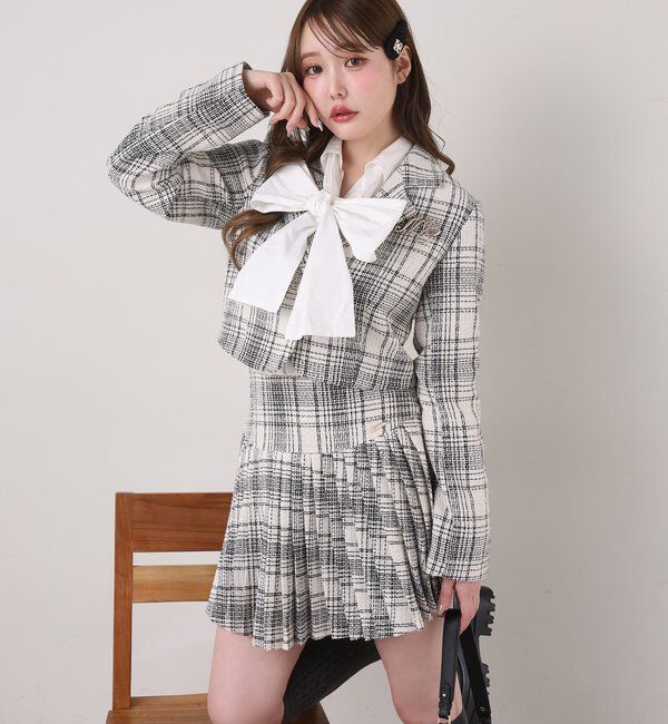  「【SMサイズ展開あり】細プリーツミニスカート/WEB限定リバイバル」|スカート|