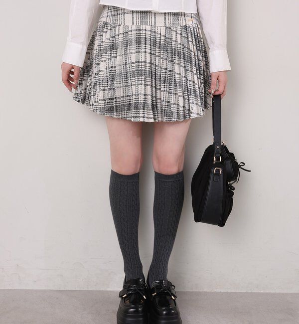  「【SMサイズ展開あり】細プリーツミニスカート/WEB限定リバイバル」|スカート|